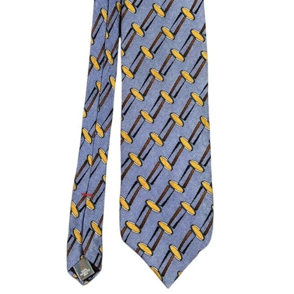 Palatina Tie Men Silk USA made 56" long 3.5" wide Designer